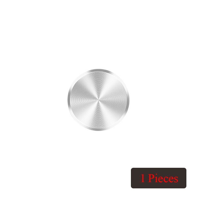 IKSNAIL CD Linie Metall Platte für Magnetische Auto Telefon Halfter Universal- Metall Platte Montieren Magnet GPS Halfter Zubehör Eisen Blatt: 1 Silber-