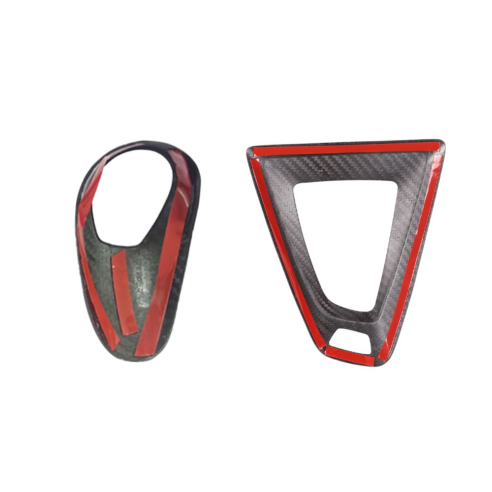 Koolstofvezel Versnellingspook Sticker En Panel Trim M-Sport Stijl Voor Bmw M2 F87 M3 F80 M4 f82 F83 M5 M6 F10 F12 X5M X6M