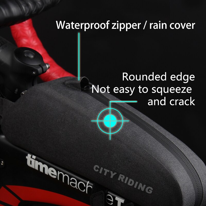 Mountainpeak cykeltasker vandtæt cykel front beam pack tube sadeltaske mountainbike sadeltaske cykel top front tube taske