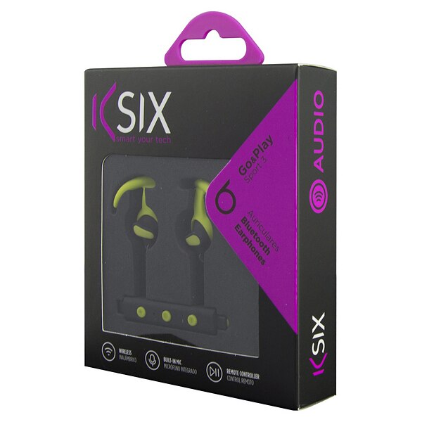 Bluetooth Headset with Microphone - Go & Play Sport 3 - Wireless Earbuds for Sports