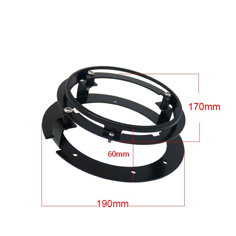 5-3/4 Inch LED Headlight Mounting Ring Bracket Adapter For Harley Accessories 5.75" Motorcycle Headlamp Housing