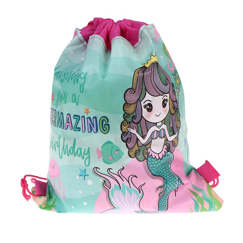 Babyhug School Backpack Mermaid Purple - 15.5 Inches