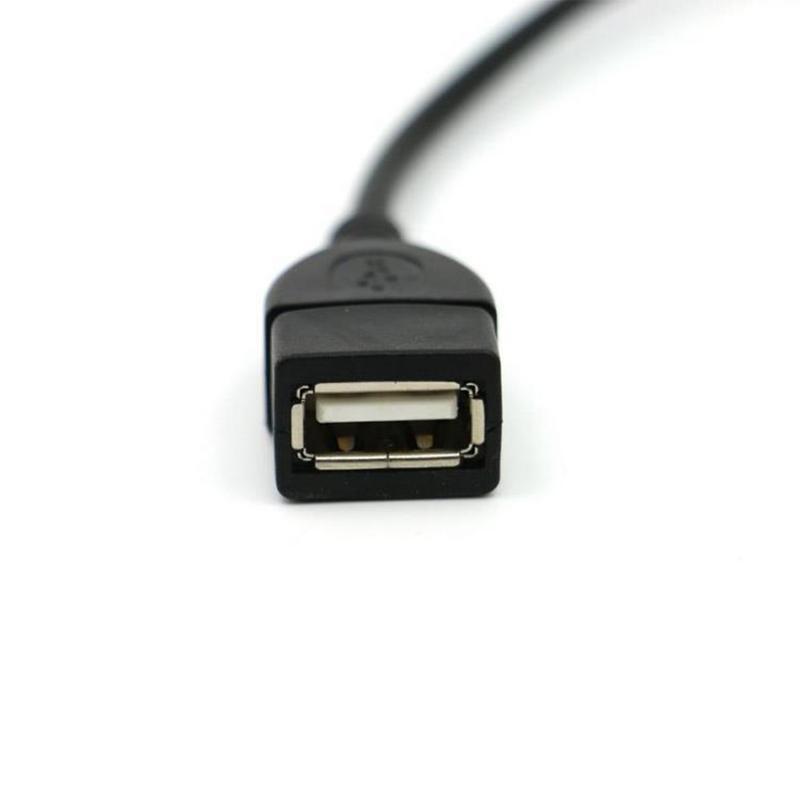 Non-destructive Power Acquisition Step-down Cable Of Intelligent Driving Recorder USB Module Port 12V To 5V Parking Monitoring