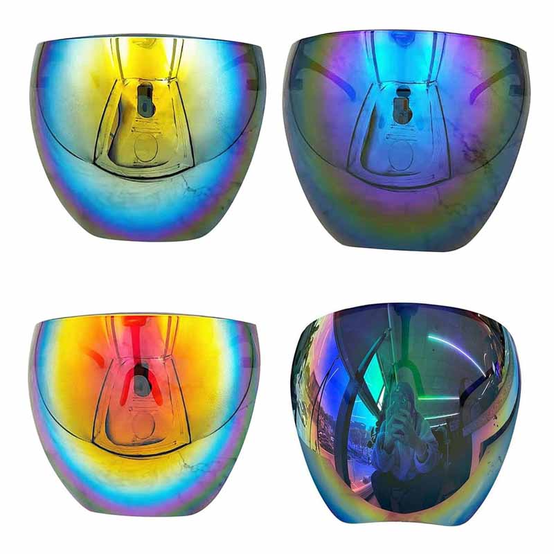 Mascarilla protectora para ciclismo, gafas de sol transparentes, antivaho, antisalpicaduras, máscara facial completa, gafas de seguridad