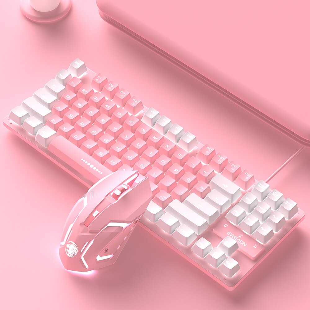 Mofii Candy Nieuw 2.4G Draadloos Toetsenbord Muis Set (Roze