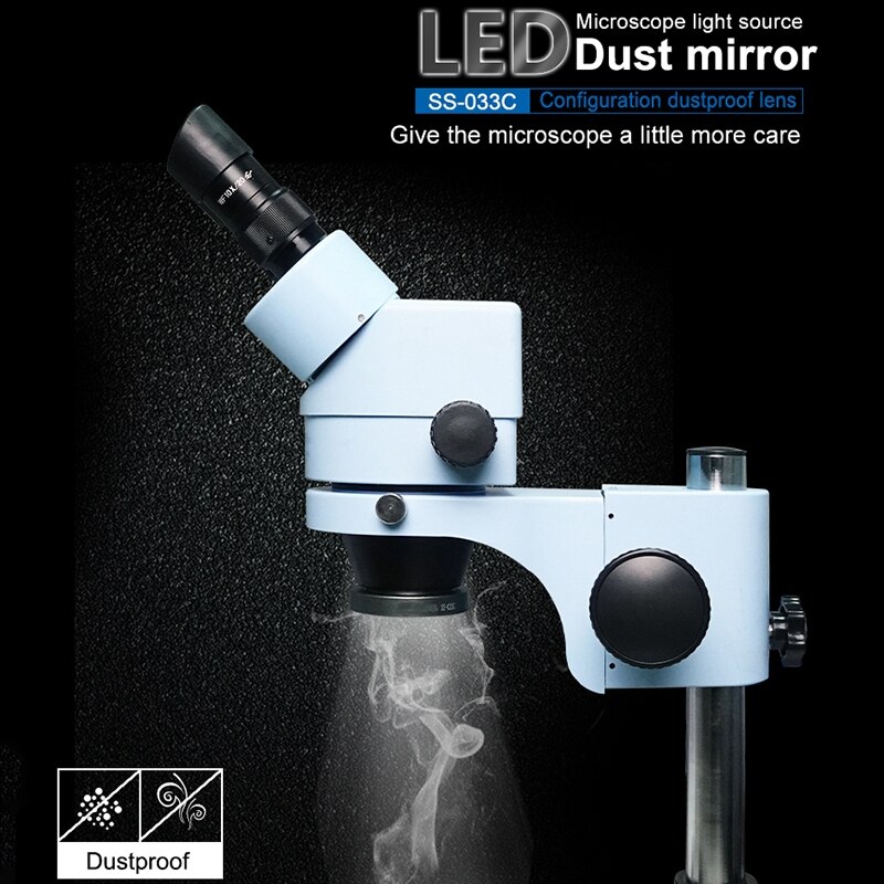 BEAU-SS-033C Microscope Light Source Ring Light Source White Light Source Lamp Cover Switch Control 110V-220V