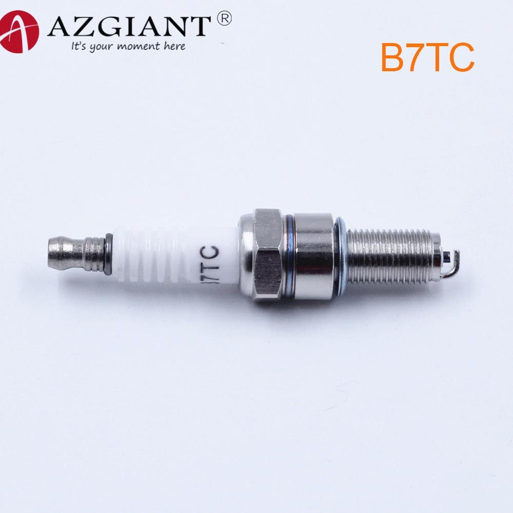 Bujía de encendido B8TC D8TC F5TC E6TC BNA6 B7TC para motocicleta: B7TC