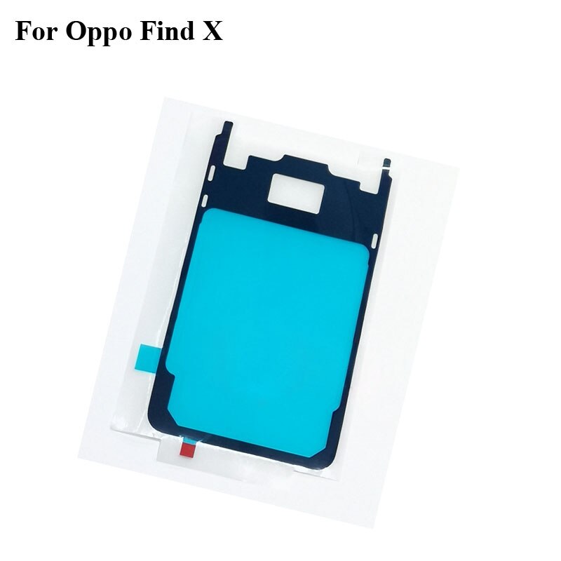 2PCS Nastro Adesivo 3M Colla Posteriore della copertura di Batteria Per Oppo Trovare X FindX 3M Colla 3M colla Back Door Posteriore Autoadesivo Per Oppo Trovare X