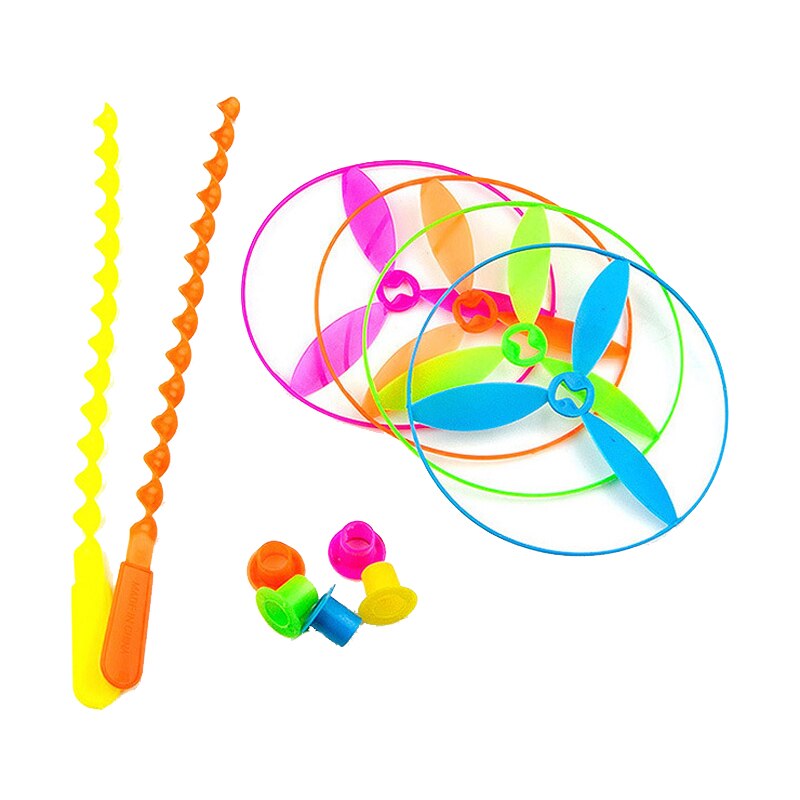 10 PCS bambù libellula bambini giocattoli classici rotante volano aereo manuale Sport all&#39;aria aperta gioco giocattoli scuola materna premi regali