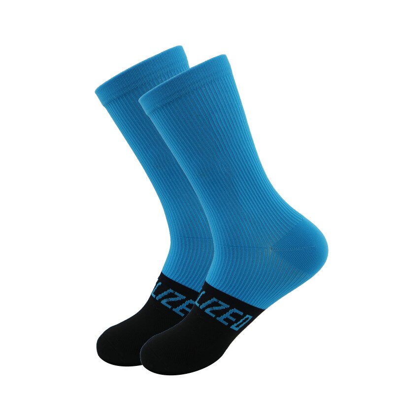 Women Men Cycling Sport Socks Breathable Spring Summer Riding Climbing Hiking Socks Stocking: Champagne