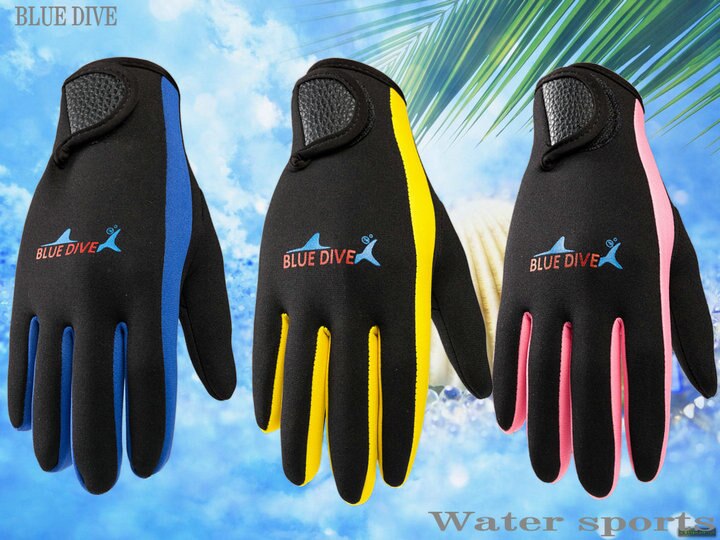 Gants de plongée sous-marine en néoprène, 1.5mm, chauds pour hommes et femmes, équipement de natation, surf, pêche sous-marine