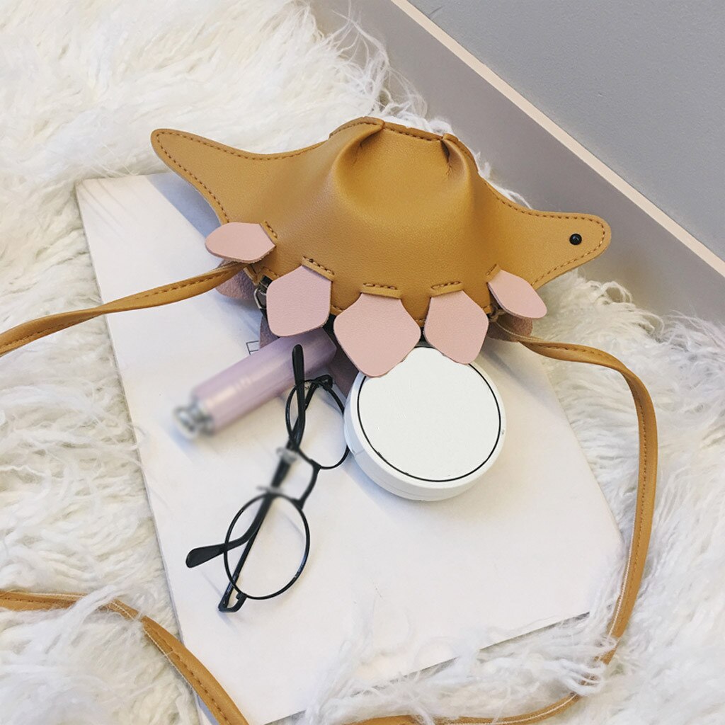 OCARDIAN Parent-child Children Lovely Animal Shoulder Bag Zipper Crossbody Bag Clutch Coin Leisure Bag Shoulder Bag