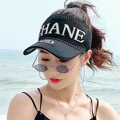 Ladies Summer Ponytail Hat Empty Top Casual Korean Version of The Wild Sun Hat Cap Outdoor Shade Golf Hat: Purple