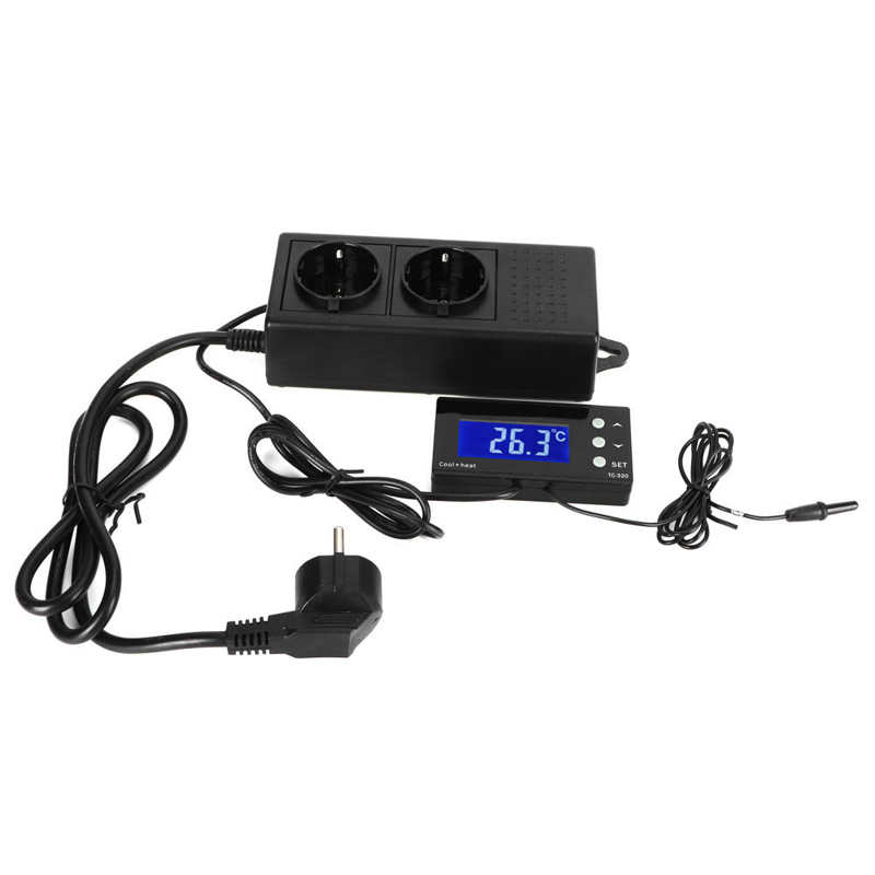 Temperature Controller Thermostat Digital Aquarium Incubator Regulator Controller EU Plug 220V