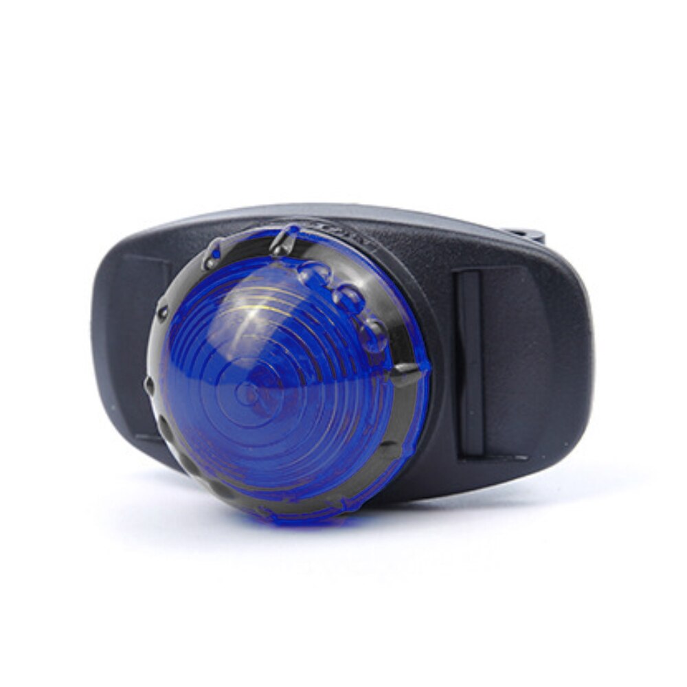 Mascota perro LED linterna intermitente de seguridad impermeable anti-Pérdida LED para collar de perro pequeño perro grande accesorios para gato perro 3 modos de luz: Azul