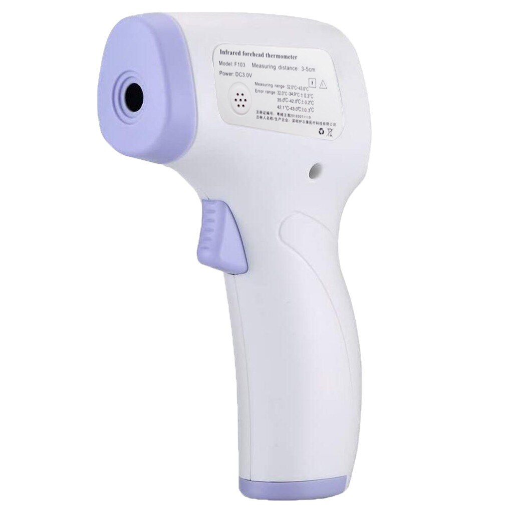 Digital Infrared Forehead Thermometer Lcd Ir Thermometer Non-contact Ir Infrared Thermometer Temperature Meter With Fever Alarm