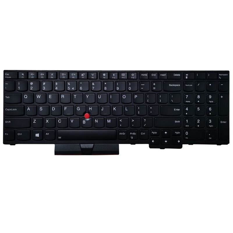 US laptop Keyboard for Lenovo ThinkPad E580 E585 E590 E595 T590 P53S L580 L590 P52 P72 P53 P73 US keyboard