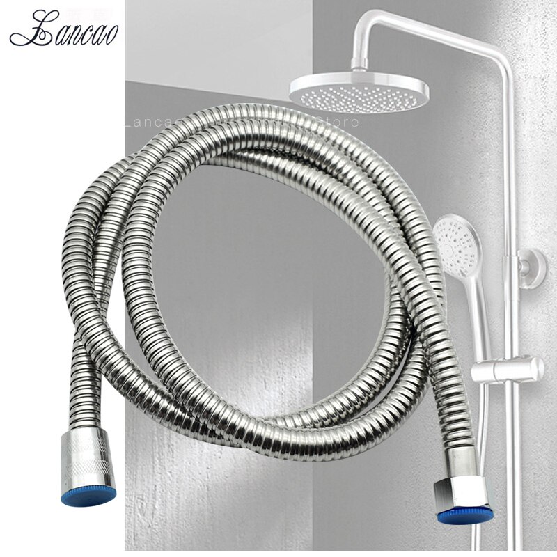 360 degree rotatable Bathroom Bath Black Shower Set Hand held Shower Head with Water Control Button Wall Mounted Black Shower: Hose 150CM