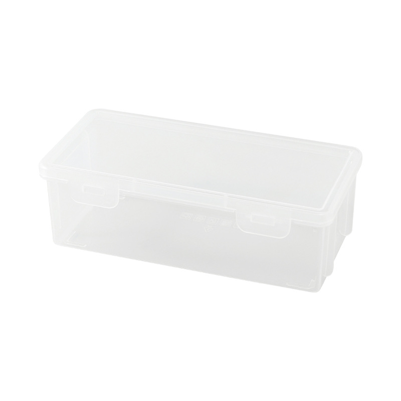 Estuches de organización de lápices, caja de almacenamiento de bolígrafos, organizador de oficina escolar, suministros de papelería simples, caja de plástico transparente para la escuela
