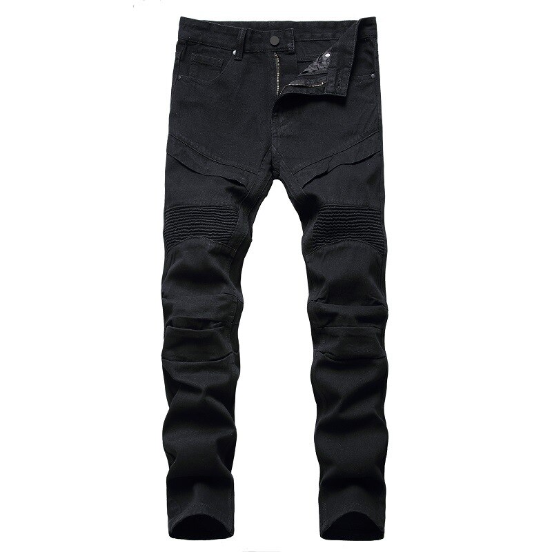 Jeans Men Locomotive Jean Homme Denim Spijkerbroeken Heren Biker Casual Pants Slim Fit Dungarees Pantalon Hombre