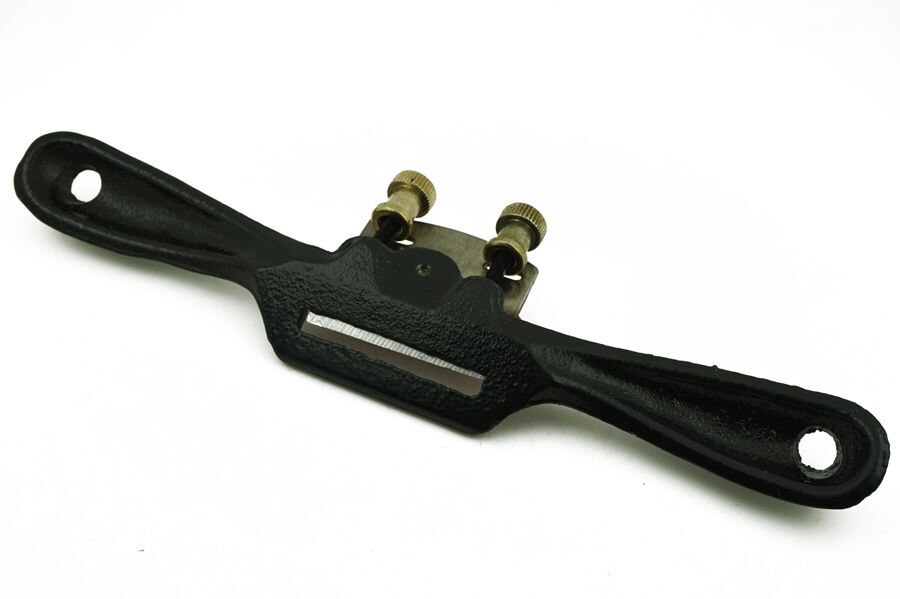 215mm*44mm Cutting Edge Metal Wood Shaping Woodworker Iron Spoke Shave Plane