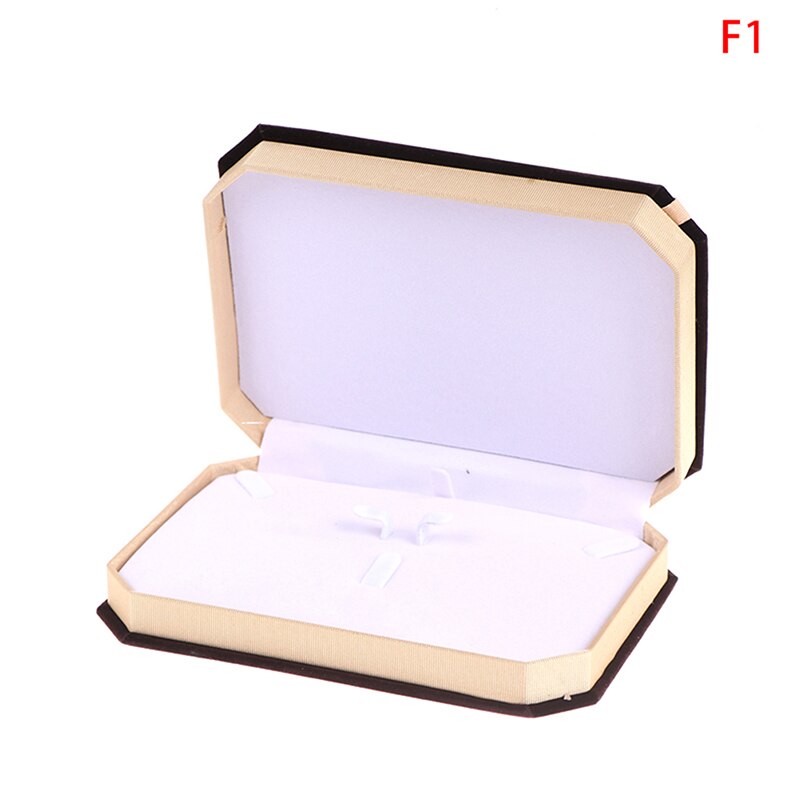 Jewelry Box Packing Bags Beads Rings Earrings Bracelets Necklaces Sets Boxes for Women& MenVelvet Display Packing Jewelry: F1