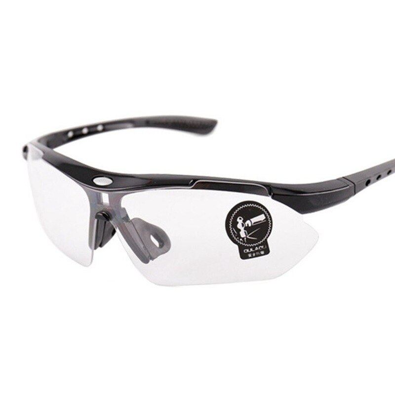 Gepolariseerde Outdoor Sport Camping Wandelen Driving Eyewear Mannen Vrouwen Vissen Bril Zon Goggles Sport Zonnebril: transparent