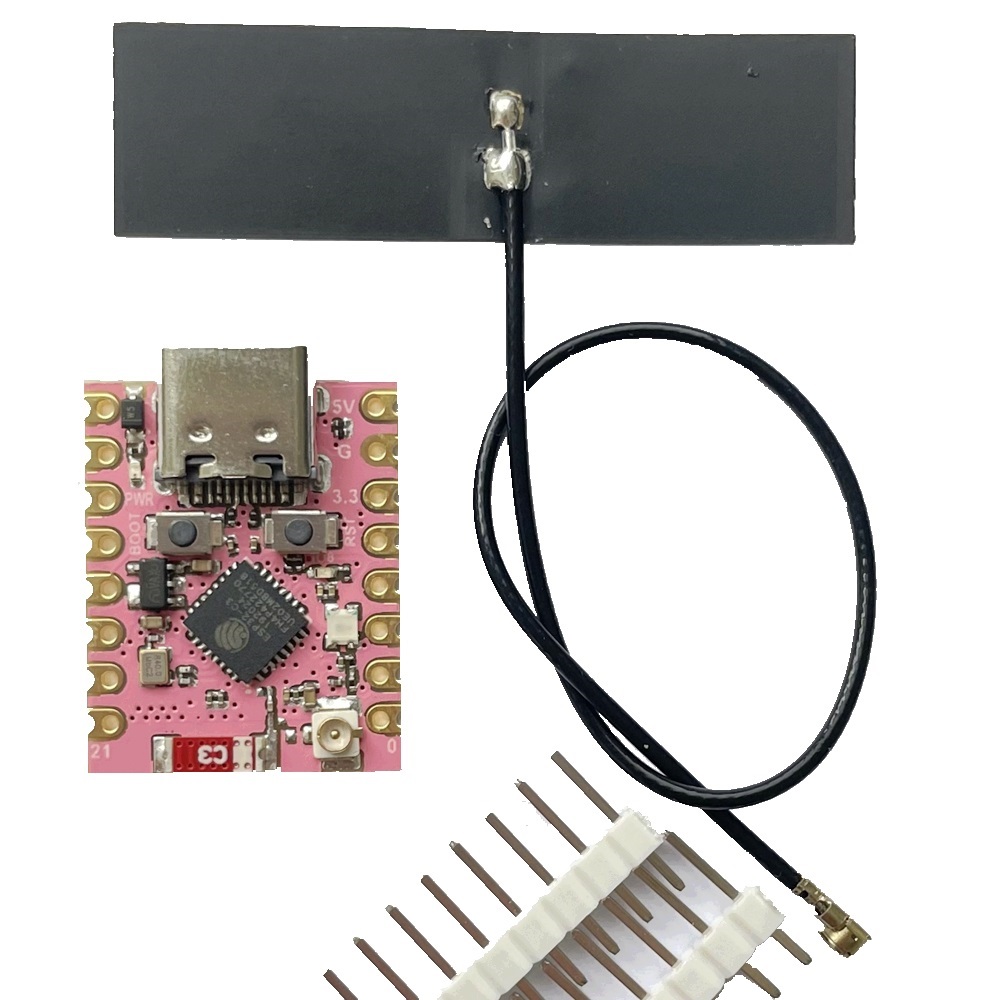 ESP32-C3 SuperMini Plus RGB LED Antenna Development Board WiFi Bluetooth ESP32 C3 Super mini V2.0 Red Board