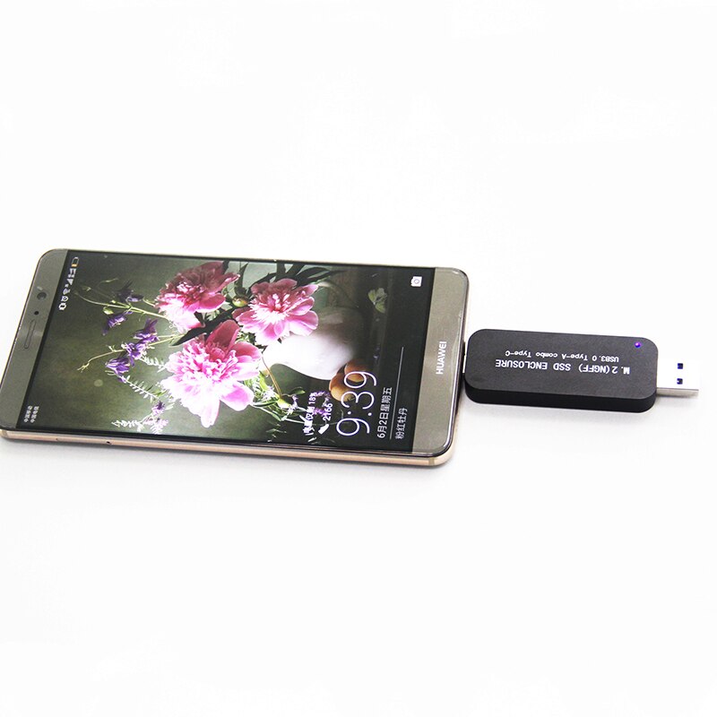 Boîtier pour disque dur externe SSD, M.2, USB 3.0, Type C, 2230, 2242