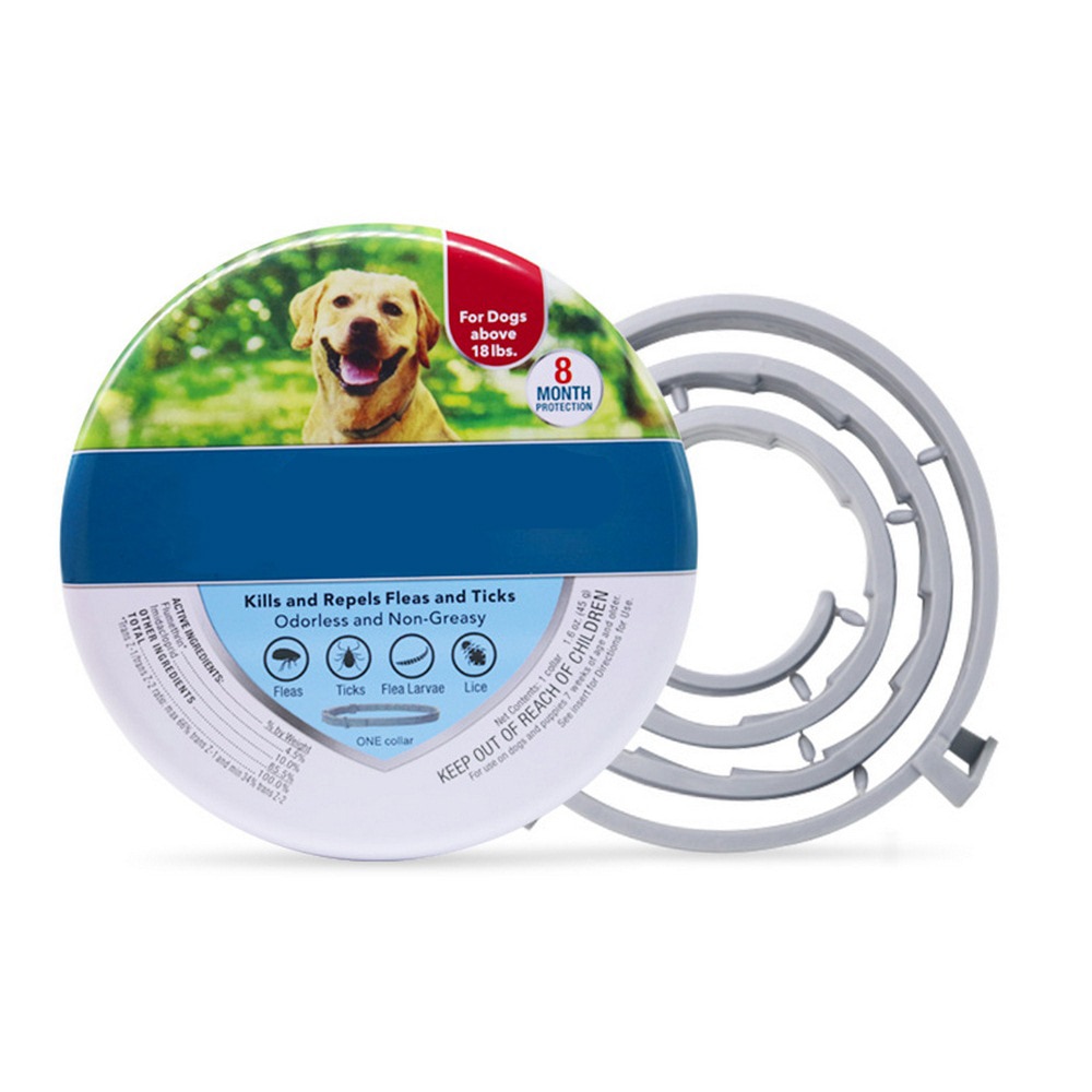 Tick Collar Sealed 8 Month Pet Supplies For Dogs or Cats Products Adjustable Accessories Cat