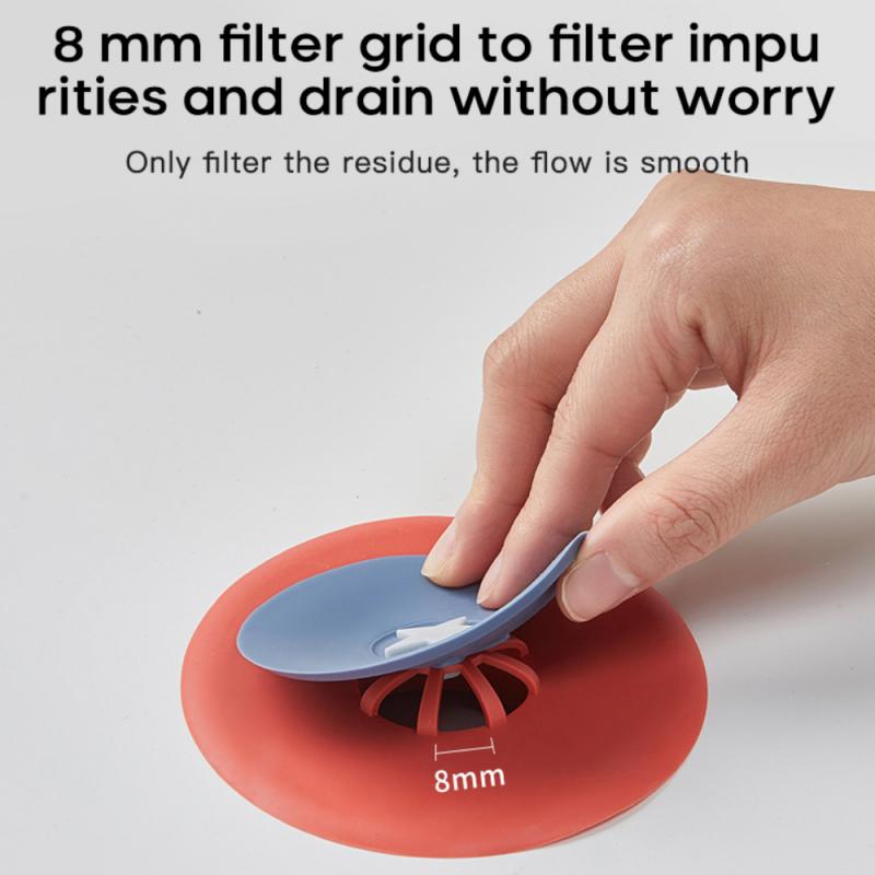 Schild Afvoerputje Cover Badkamer Anti-Verstopping Zeef Douche Drain Haar Catcher Stopper Huishoudelijke Aanrecht Filter