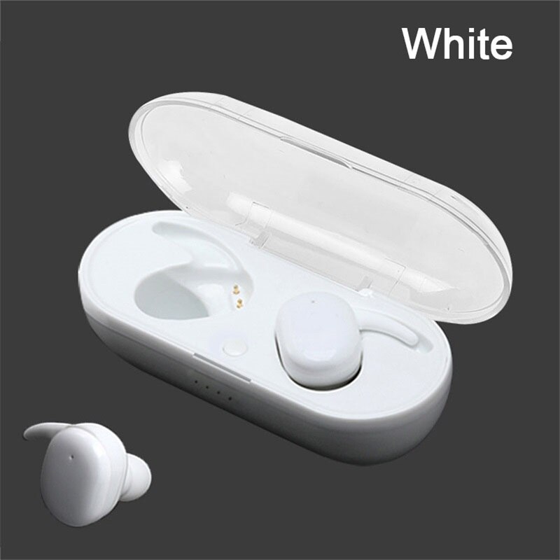 Y30 TWS Bluetooth 5.0 Earphones With Charging Box Wireless Headphone 9D Stereo Sports Waterproof Earbuds Headset With Microphone: white no box