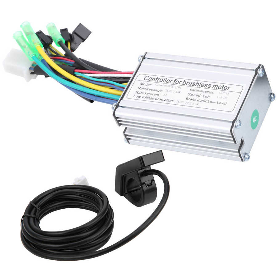 36V/48V 15A/22A/30A Borstelloze Controller Elektrische Fiets Controller Kit Kt LCD4 Scherm kit Normale Connector E-Bike Kit