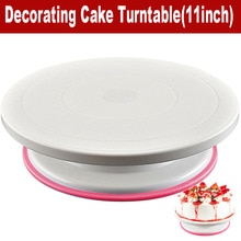 Cake Stand Craft Turntable Set Platform Cupcake Rotating Plate Revolving Baking Decorating Tools