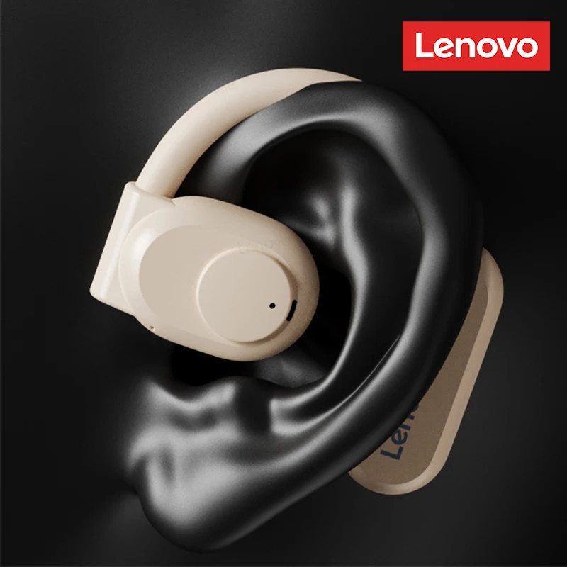 Lenovo Lp76 Bluetooth 5.3 Oorhaak Oortelefoon Hifi Stereo Ruisonderdrukking Oordopjes Gaming Sport Headset Lage Latentie