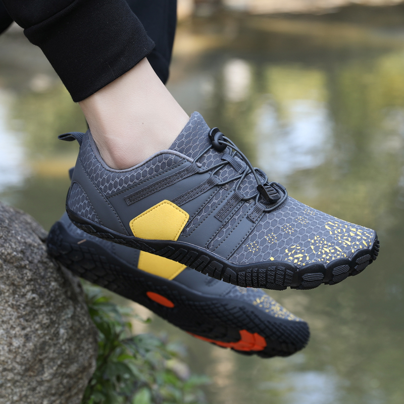 Bergbeklimmen-wandelschoenen voor heren en dames Brede schoenen voor heren Ademend mesh Schoenen met blote voeten en brede neus Sneakers voor heren en dames
