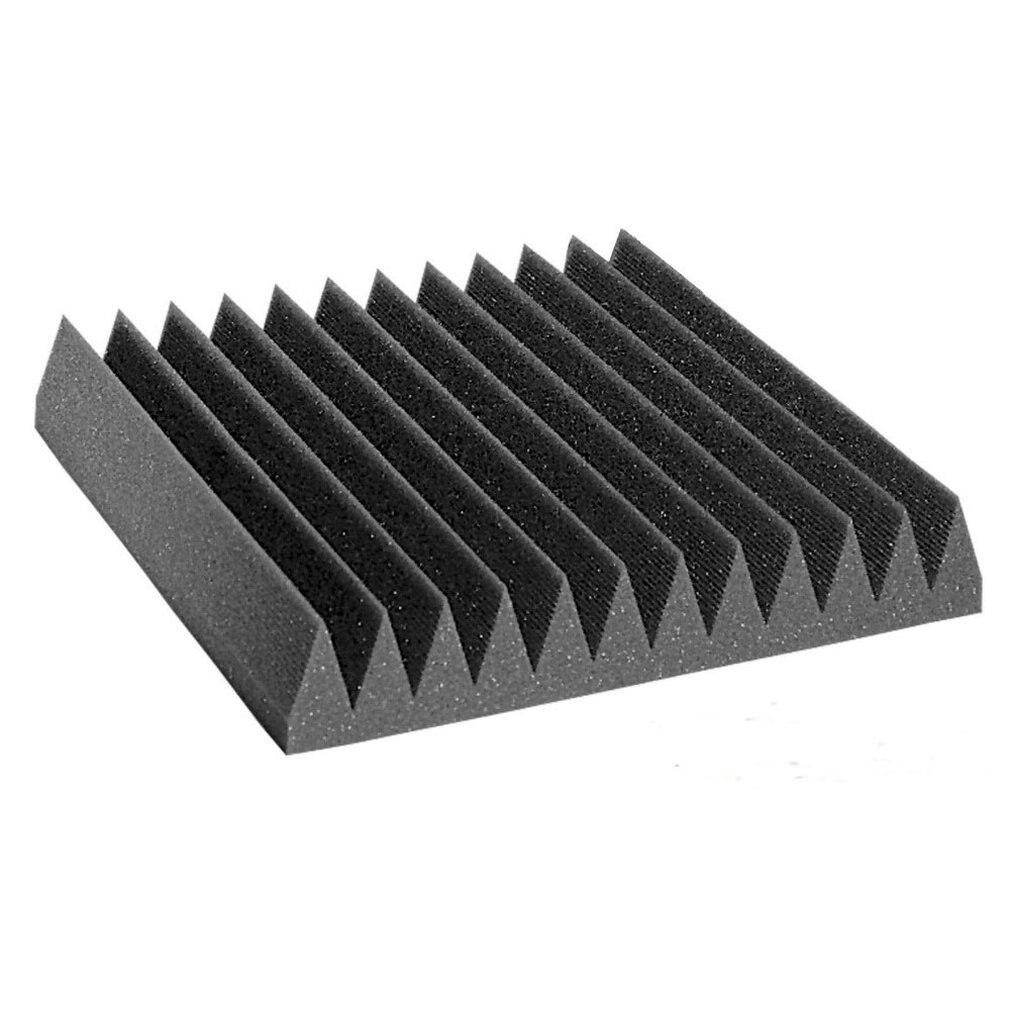 1PC Schallschutz Schaum Feuerfeste Material Dichte Flammschutzmittel Klang Isolierung Baumwolle Klang Absorbierende Baumwolle: Grau