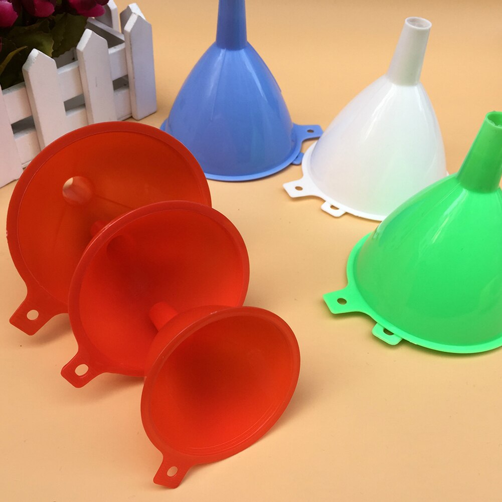 3Pcs Multi-Purpose Plastic Funnel Set Convenient R... – Grandado