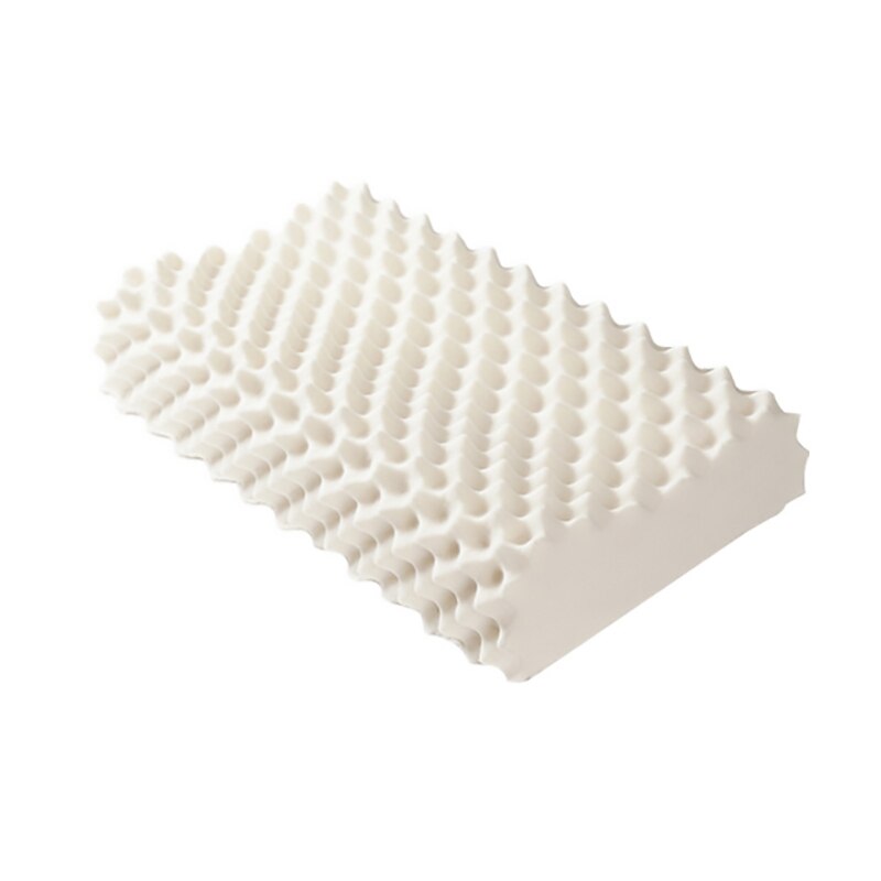 Oreiller de Massage orthopédique en Latex pour dormir, Oreiller à mémoire de forme