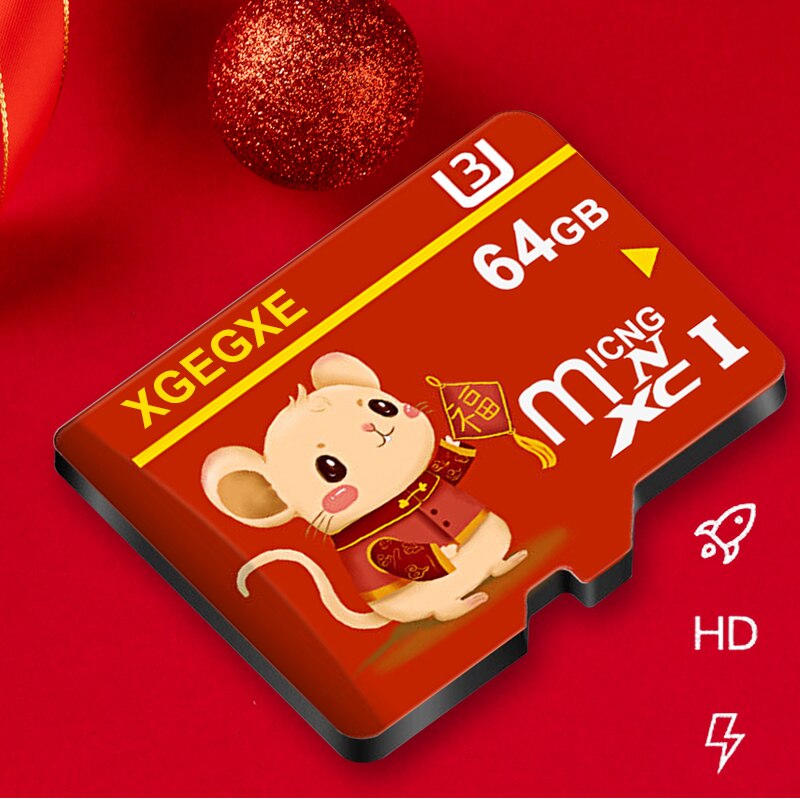 Tarjeta Micro SD para teléfono inteligente, Memoria Flash C10 de 8GB, 16GB, 32GB y 64GB