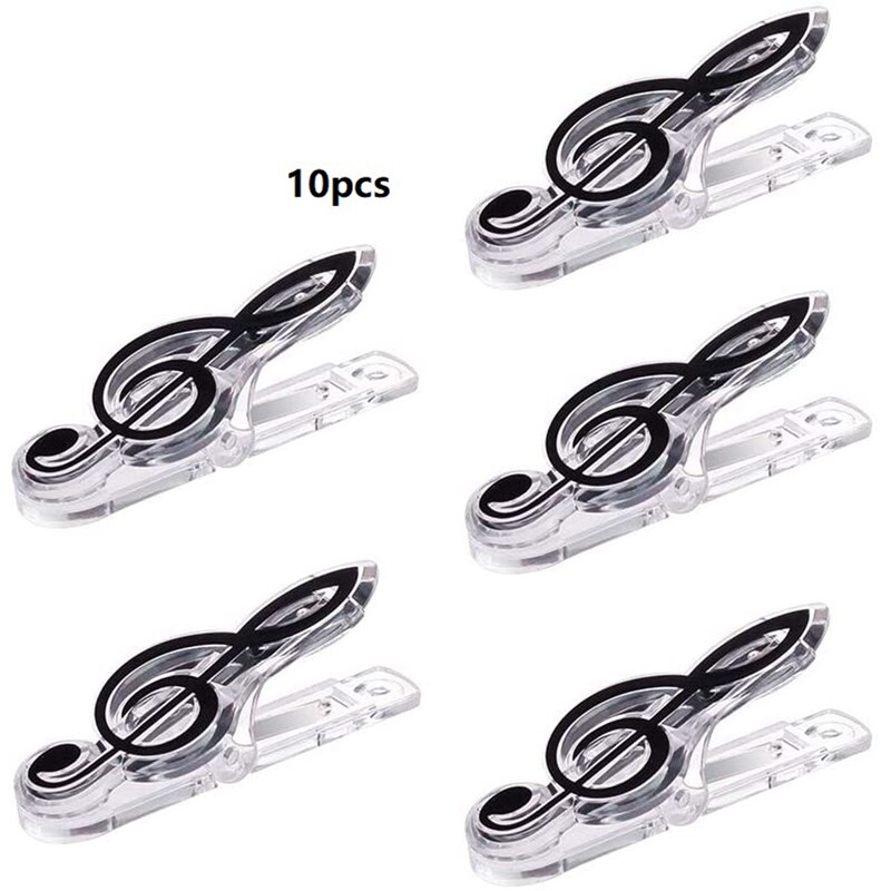 Dossier de partition de musique 10 pièces, dossier de Note de musique, dossier de partition de musique, Instrument de musique universel noir