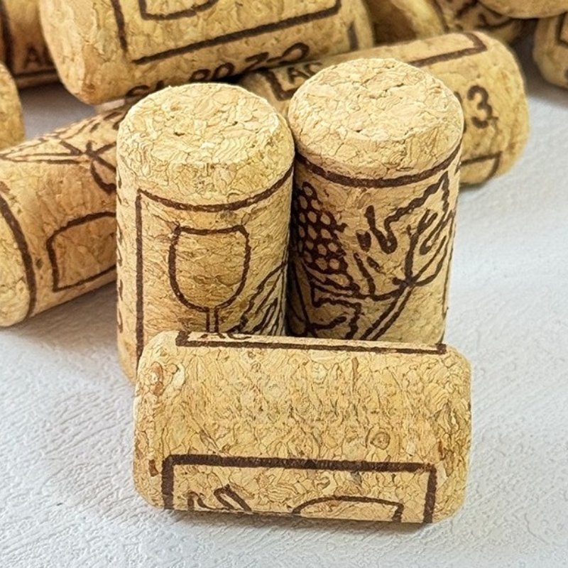 20 unids/set tapón de corcho de vino tapón de botella de vino de madera Natural herramientas de Bar accesorios de cocina