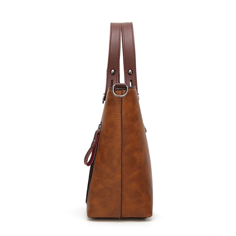 Bolso de hombro Vintage Tinkin para mujer, bolsos casuales femeninos para compras diarias, bolso para damas de