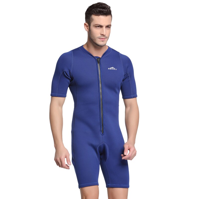 2Mm Neopreen Wetsuit Voor Mannen En Vrouwen Een Stuk Korte Mouw Zonnebrandcrème Thermische Wetsuit Voor Zwemmen Surfen snorkelen Wetsuit
