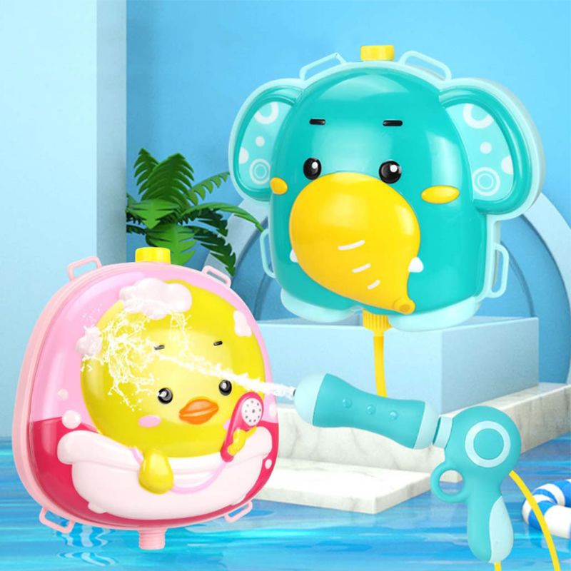 Zomer Kinderen Leuke Rugzak Squirt Water Speelgoed Strand Zwembad Water Speelgoed