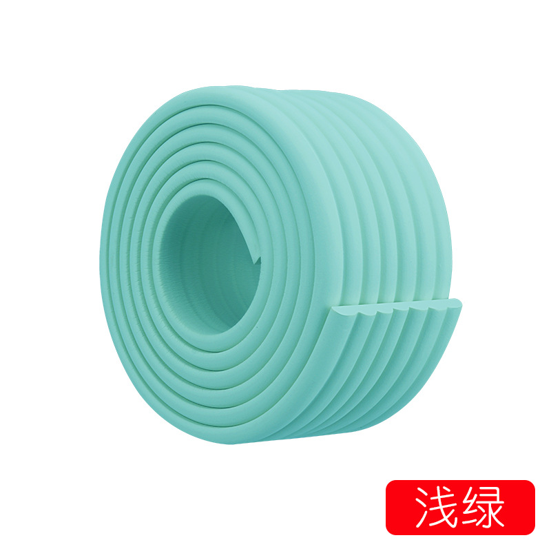 Baby Safety Proofing Edge Corner Guards Desk Table Corner Protector Children Protection Furniture Bumper Corner Cushion: Light Green