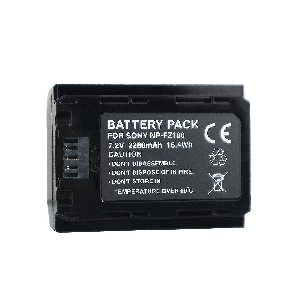 2000 mAh NP-FZ100 NP FZ100 NPFZ100 fotocamera batteria Ricaricabile per Sony Alpha 9 A9 9R A9R 9 S A9S A7RIII A7R3 7RM3 A7m3 BC-QZ1