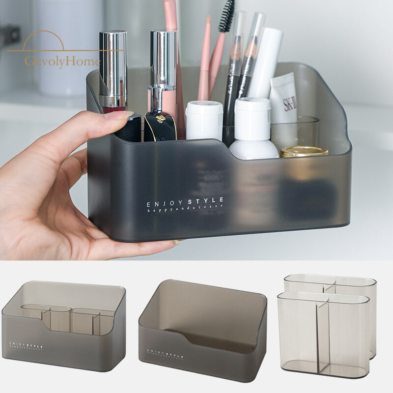 Multi-functional Storage Box Make Up Cosmetics Organizer Skin Care Products Remote Control Cosmetics Makeup Jewelry Storage Box