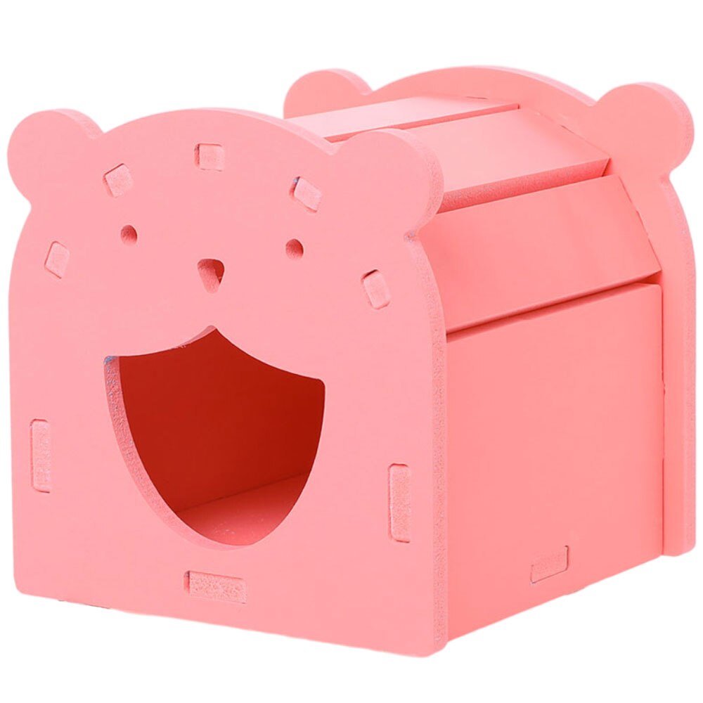 Pet Toy Toy Hamster PVC Functional Assembling Toys Mini DIY Pet Bed Small Toy Stylish Beautiful Hamster Supplies: 5