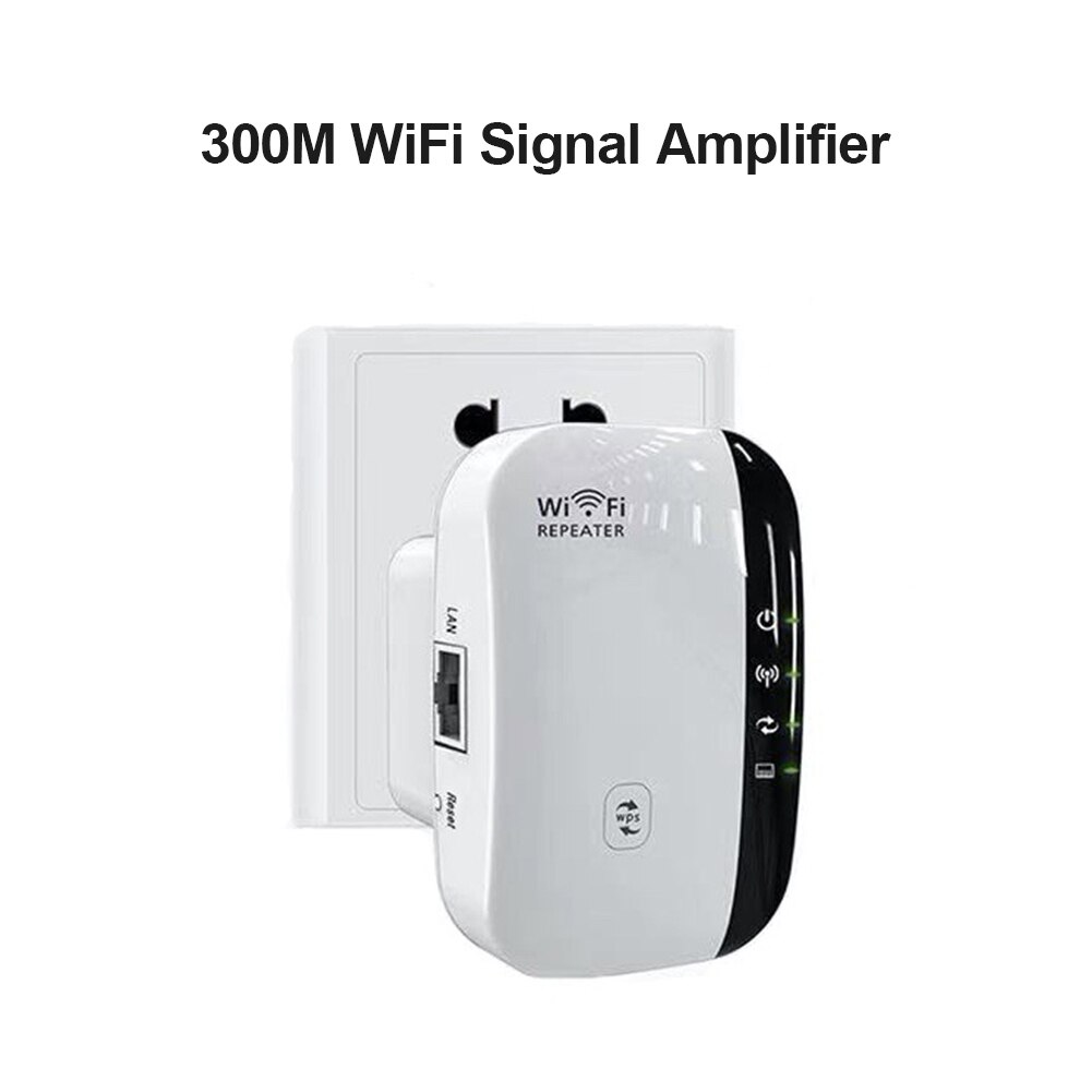 300Mbps Wireless Wifi Repeater EU/US Wifi Signal Amplifier Long Range Wifi Extender Repeate Network Booster Access Point Router